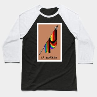 Pride Flag Loteria Bandera Baseball T-Shirt